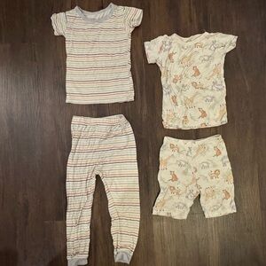 2T Summer Pajamas for Toddler - Set of 2